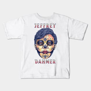 Jeffrey Dahmer - Tattooed Face Kids T-Shirt